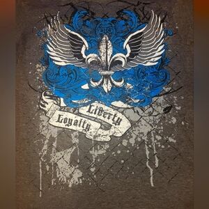 Men's Noize Xl Graphic Short Sleeve Tee Liberty Loyalty Premium Fit B2